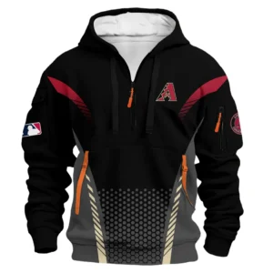 Desert Horizon Spirit Hoodie Half Zip 3D Print, Casual Sport Half-Zip Hoodie PTHDF000MLB091225AD