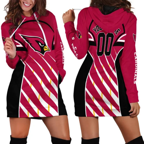 Royal Horns Hoodie Dress Women, All-Season Hoodie Dress PTHDDAC00