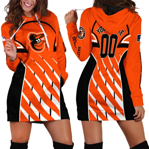 Always Devoted Together Hoodie Dress Custom Name, Sport Culture Hoodie Dress PTHDD000MLB091825BO