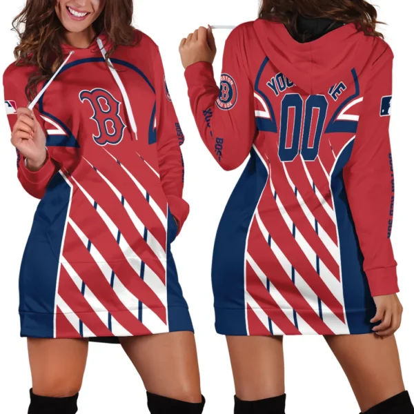 Endless Pride Energy Hoodie Dress Custom Name, Essential Women's Hoodie Dress PTHDD000MLB091825BRS