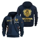 Heavy Hauler Hoodie Half Zipper, Exclusive Logo Hoodie For Heavy Hauler Enthusiasts CAR019