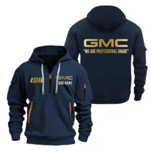 Hoodie Half Zipper Exclusive Logo Gift For American Truck Enthusiasts CAR019