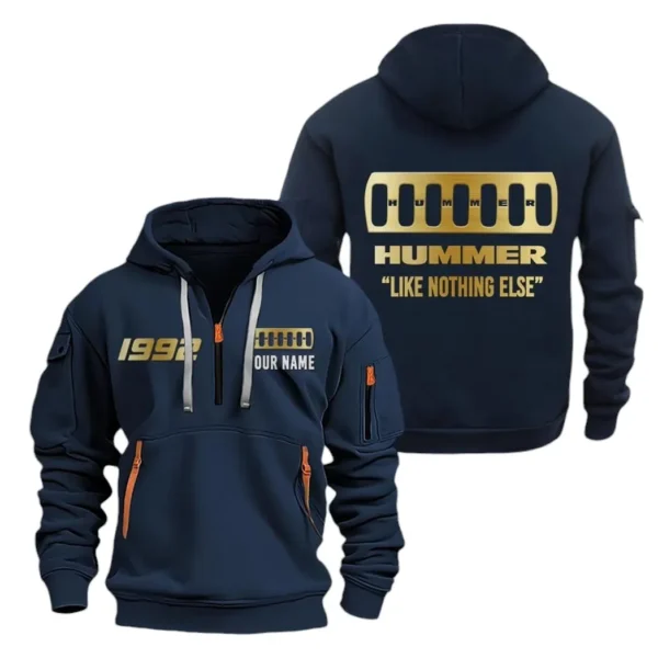 Off-Road SUV Hoodie Half Zipper, Exclusive Logo Hoodie For Off-Road SUV Enthusiasts CAR019