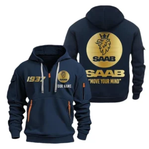 Rugged Terrain Auto Hoodie Half Zipper, Exclusive Logo Hoodie For Rugged Terrain Auto Enthusiasts CAR019
