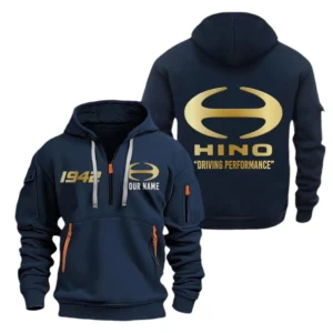 Classic Semi Hoodie Half Zipper, Exclusive Logo Hoodie For Classic Semi Enthusiasts CAR019