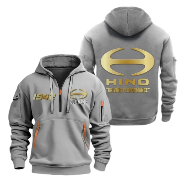 Classic Semi Hoodie Half Zipper, Exclusive Logo Hoodie For Classic Semi Enthusiasts CAR019 - Image 3