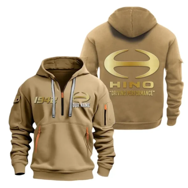 Classic Semi Hoodie Half Zipper, Exclusive Logo Hoodie For Classic Semi Enthusiasts CAR019 - Image 4