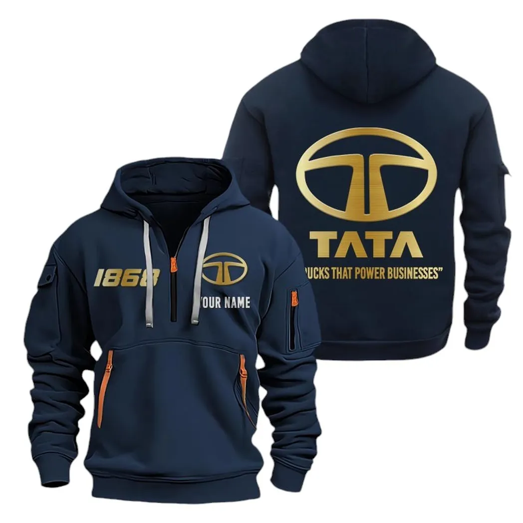 Hoodie Half Zipper Exclusive Logo Gift For Passenger Car Enthusiasts CAR019