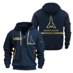 Hoodie Half Zipper Exclusive Logo Gift For Utility Pickup Enthusiasts CAR019