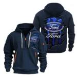 High-Performance Vehicle Hoodie Half Zipper, All Over Print Hoodie Gift For High-Performance Vehicle Enthusiasts CAR021