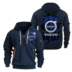 Global Auto Hoodie Half Zipper, All Over Print Hoodie Gift For Global Auto Enthusiasts CAR021