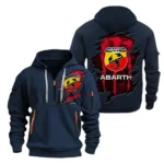 Hoodie Half Zipper Exclusive Logo Gift For Italian Racing Car Enthusiasts CAR021