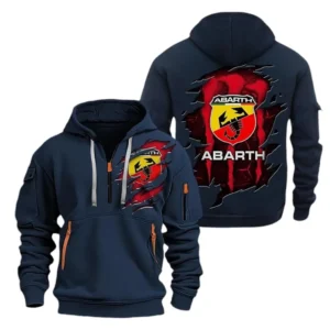 Hoodie Half Zipper Exclusive Logo Gift For Italian Racing Car Enthusiasts CAR021