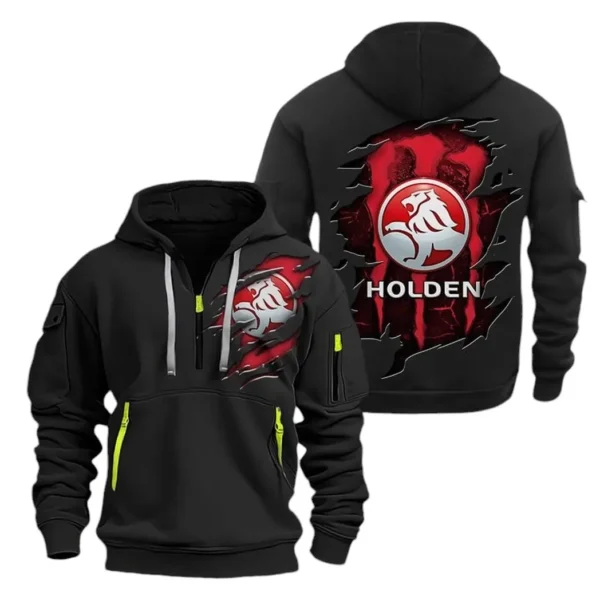 Hoodie Half Zipper Exclusive Logo Gift For Australian Car Enthusiasts CAR021 - Image 2
