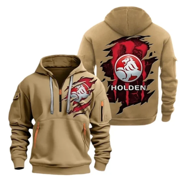 Hoodie Half Zipper Exclusive Logo Gift For Australian Car Enthusiasts CAR021 - Image 4