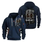 Sport Utility Vehicle Hoodie Half Zipper, Exclusive Logo Hoodie For Sport Utility Vehicle Enthusiasts CAR021