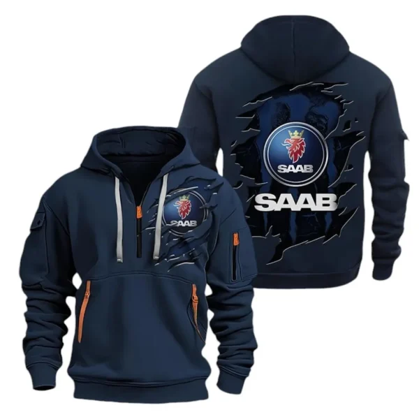 All-Terrain SUV Hoodie Half Zipper, All Over Print Hoodie Gift For All-Terrain SUV Enthusiasts CAR021