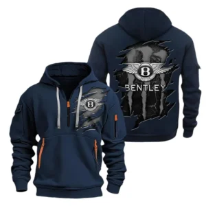 British Luxury Hoodie Half Zipper, Exclusive Logo Hoodie For British Luxury Enthusiasts CAR021