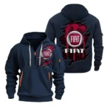 Hoodie Half Zipper Exclusive Logo Gift For Italian Compact Car Enthusiasts CAR021