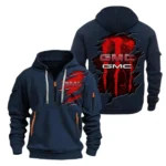 Hoodie Half Zipper Exclusive Logo Gift For American Truck Enthusiasts CAR021