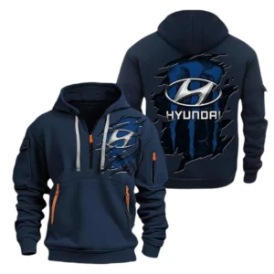 Hoodie Half Zipper Exclusive Logo Gift For Sedan Enthusiasts CAR021
