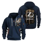 Luxury SUV Hoodie Half Zipper, Exclusive Logo Hoodie For Luxury SUV Enthusiasts CAR021