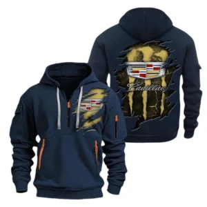 Luxury SUV Auto Hoodie Half Zipper, Exclusive Logo Hoodie For Luxury SUV Auto Enthusiasts CAR021