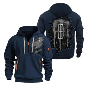Luxury Sedan Hoodie Half Zipper, Exclusive Logo Hoodie For Luxury Sedan Enthusiasts CAR021