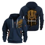 Heritage Auto Hoodie Half Zipper, Exclusive Logo Hoodie For Heritage Auto Enthusiasts CAR021
