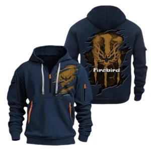 Heritage Auto Hoodie Half Zipper, Exclusive Logo Hoodie For Heritage Auto Enthusiasts CAR021
