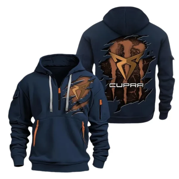 Performance Hatchback Hoodie Half Zipper, Exclusive Logo Hoodie For Performance Hatchback Enthusiasts CAR021