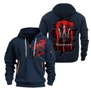 Performance Sedan Hoodie Half Zipper, Exclusive Logo Hoodie For Performance Sedan Enthusiasts CAR021