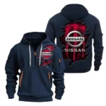 Hoodie Half Zipper Exclusive Logo Gift For Work Truck Enthusiasts CAR021