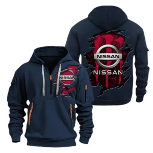 Hoodie Half Zipper Exclusive Logo Gift For Work Truck Enthusiasts CAR021