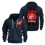 Hoodie Half Zipper Exclusive Logo Gift For Field Helper Tractor Enthusiasts CAR032