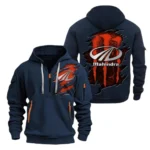 Heavy-Duty Tractor Hoodie Half Zipper, Exclusive Logo Hoodie For Heavy-Duty Tractor Enthusiasts CAR032
