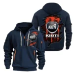 Hoodie Half Zipper Exclusive Logo Gift For Utility Tractor Enthusiasts CAR032
