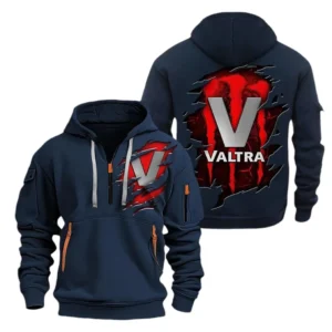 Hoodie Half Zipper Exclusive Logo Gift For Utility Tractor Enthusiasts CAR032