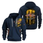 Lawn Mower Hoodie Half Zipper, Exclusive Logo Hoodie For Lawn Mower Enthusiasts CAR032