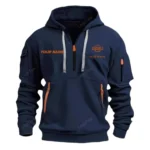 Crossover SUV Hoodie Half Zipper, Exclusive Logo Hoodie For Crossover SUV Enthusiasts CAR042