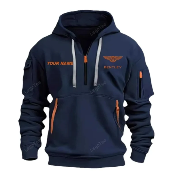 Hoodie Half Zipper Exclusive Logo Gift For Supercar Ride Enthusiasts CAR042