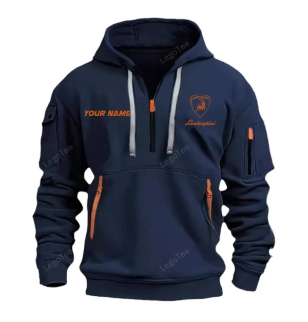 Auto Exotic Coupe Hoodie Half Zipper, Exclusive Logo Hoodie For Auto Exotic Coupe Enthusiasts CAR042