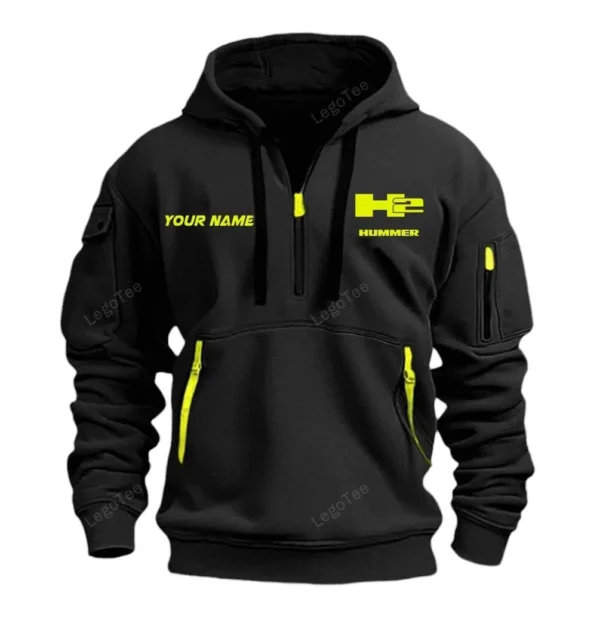 Hoodie Half Zipper Exclusive Logo Gift For Expedition SU Enthusiasts CAR042 - Image 2