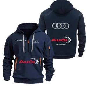 Hoodie Half Zipper Exclusive Logo Gift For High-End Auto Enthusiasts CAR052