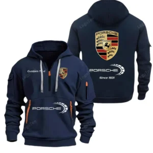Hoodie Half Zipper Exclusive Logo Gift For Sports Car Enthusiasts CAR052