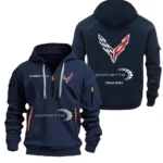 Hoodie Half Zipper Exclusive Logo Gift For American Pony Car Enthusiasts CAR052