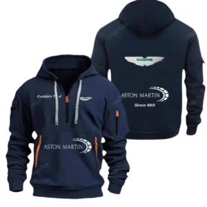 Luxury Sports Car Hoodie Half Zipper, Exclusive Logo Hoodie For Luxury Sports Car Enthusiasts CAR052