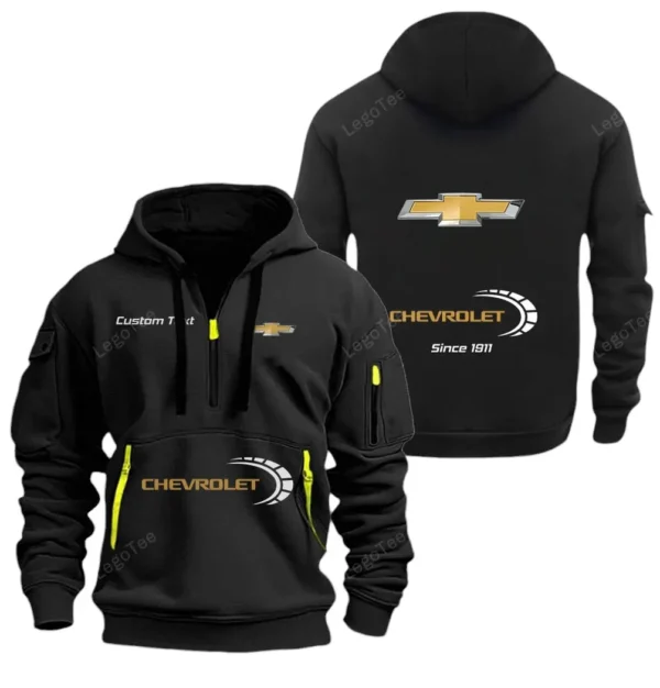 Roadster Hoodie Half Zipper, Exclusive Logo Hoodie For Roadster Enthusiasts CAR052 - Image 2