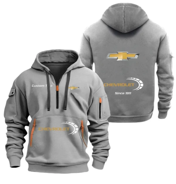 Roadster Hoodie Half Zipper, Exclusive Logo Hoodie For Roadster Enthusiasts CAR052 - Image 3