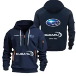 Hoodie Half Zipper Exclusive Logo Gift For Outdoor Lifestyle Vehicle Enthusiasts CAR052